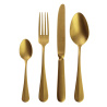 Príborový set 24 ks - Baguette Vintage PVD Gold Stone Wash
