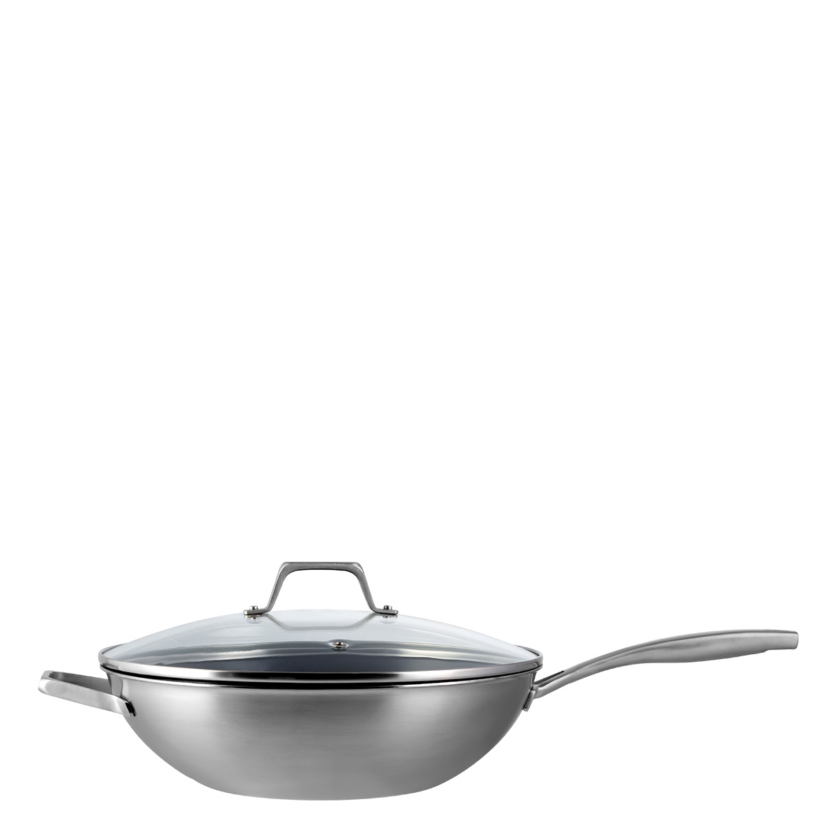 Wok so sklenenou pokrievkou ø 30 cm | Sirius Terra
