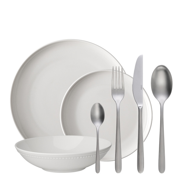 Štartovací set riadu 36 ks | Elements Pearl