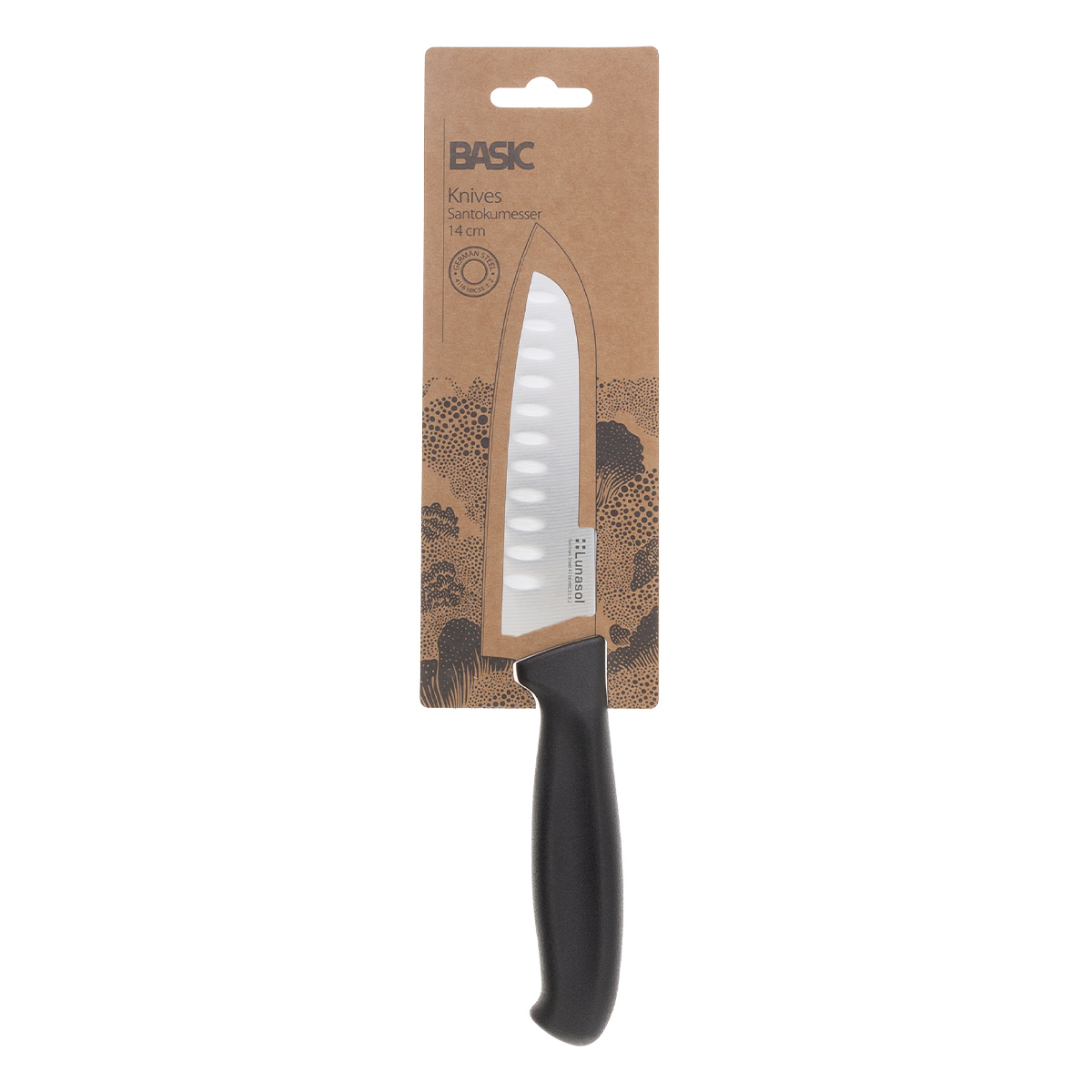 Santoku nôž 14 cm | Basic Lunasol