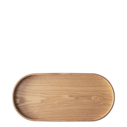 Oválny podnos 35.5 x 16.5 x 2.5 cm – Elements Wood jaseň