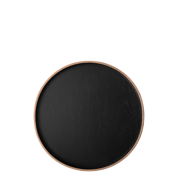 Okrúhly podnos Ø 30 cm, H: 3.5 cm – Elements Wood Wengue