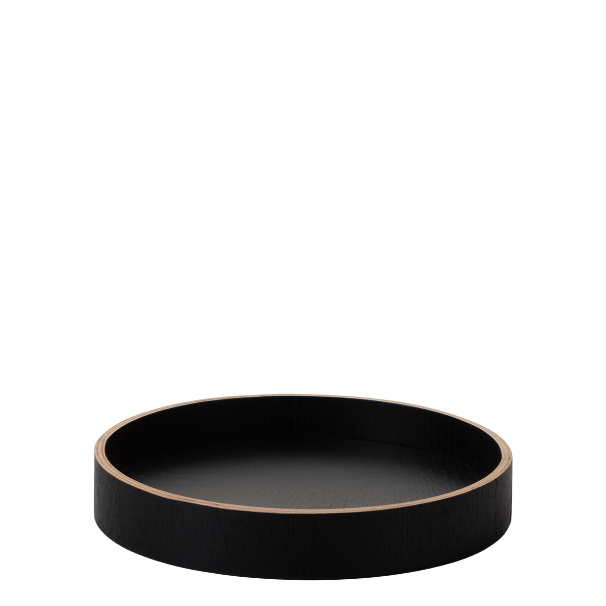 Okrúhly podnos Ø 22 cm, H: 3.5 cm – Elements Wood Wengue