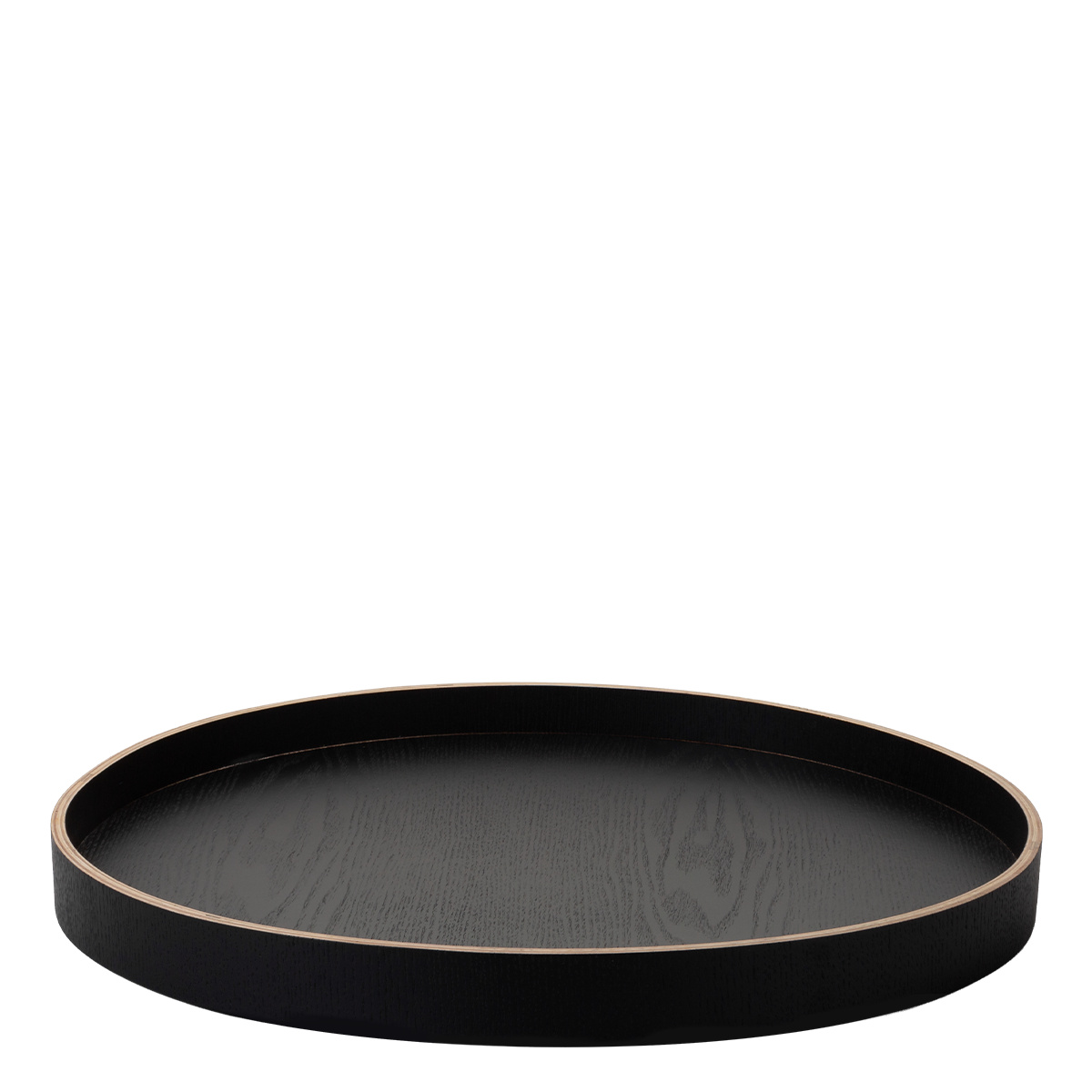 Okrúhly podnos Ø 40 cm, H: 3.5 cm – Elements Wood Wengue
