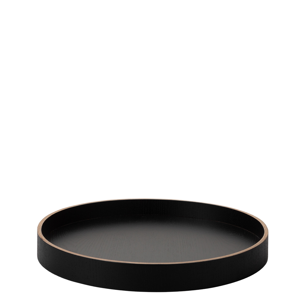 Okrúhly podnos Ø 30 cm, H: 3.5 cm – Elements Wood Wengue