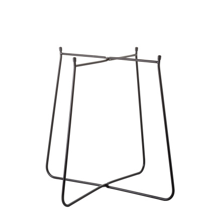 Stojan čierny Ø 40 cm, H: 48 cm – Elements Wood
