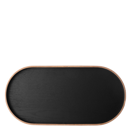 Oválny podnos 40 x 20 x 3 cm – Elements Wood Wengue