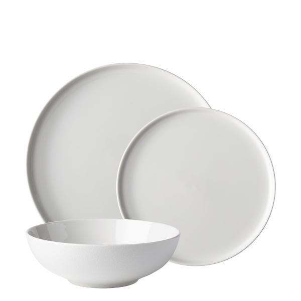 Set tanierov 12 ks — Fine Dining White