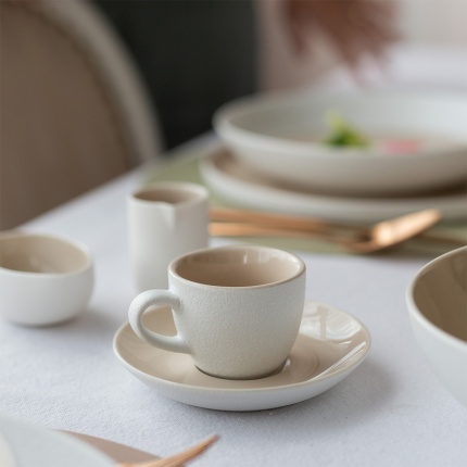 Mokka šálka 90 ml — Fine Dining Ash Frosty