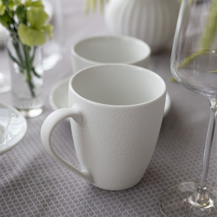 Šálka 320 ml — Fine Dining White Frosty