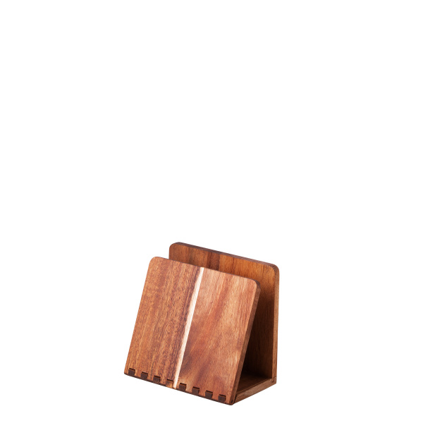 Stojan na servítky Agát 15,2 x 8,9 cm - FLOW Wooden