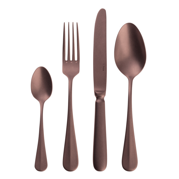 Príborový set 24 ks - Baguette Vintage medený