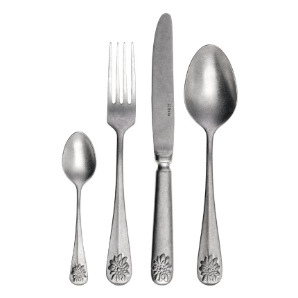 Príborový set 24 ks - Baguette Vintage Plesnivec matný