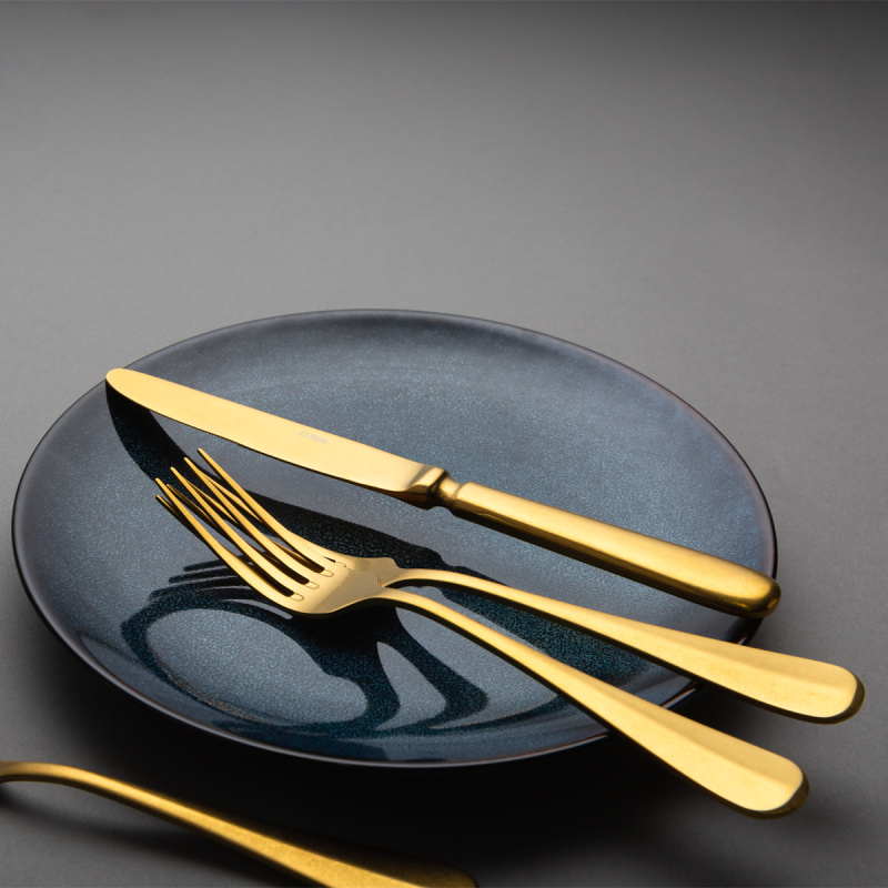 Príborový set 24 ks - Baguette Vintage PVD Gold