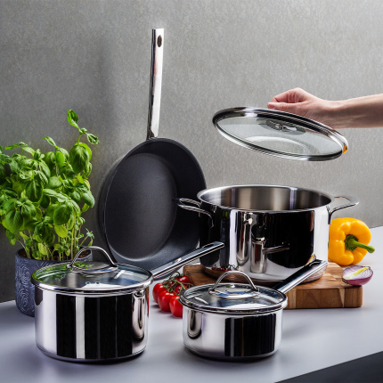 Štartovacia sada hrncov Orion 7 ks Master Chef Lunasol