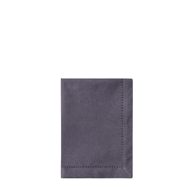 Oceľové sivé bavlnené prestieranie 32 x 48 cm 2 ks – Basic Ambiente