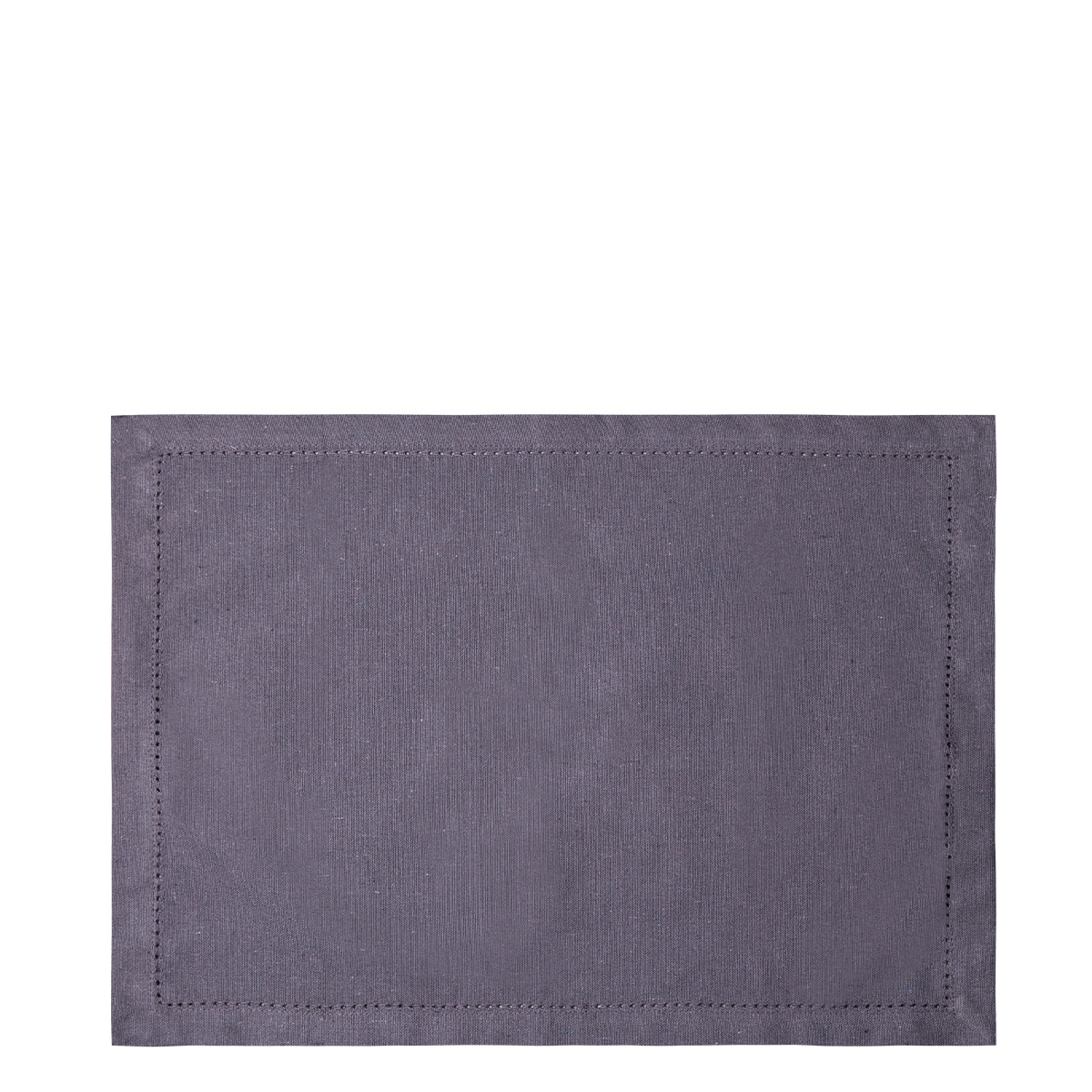 Oceľové sivé bavlnené prestieranie 32 x 48 cm 2 ks – Basic Ambiente