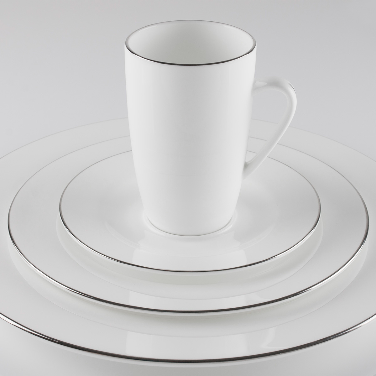 Porcelánový set 52 ks - Premium Platinum Line