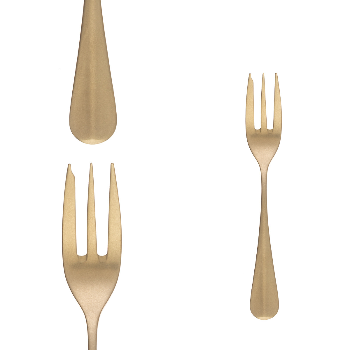 Príborový set 30 ks - Baguette Vintage PVD Champagne Stone Wash