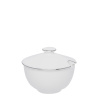 Cukornička 9,5 cm s platinovým okrajom - Premium Platinum Line