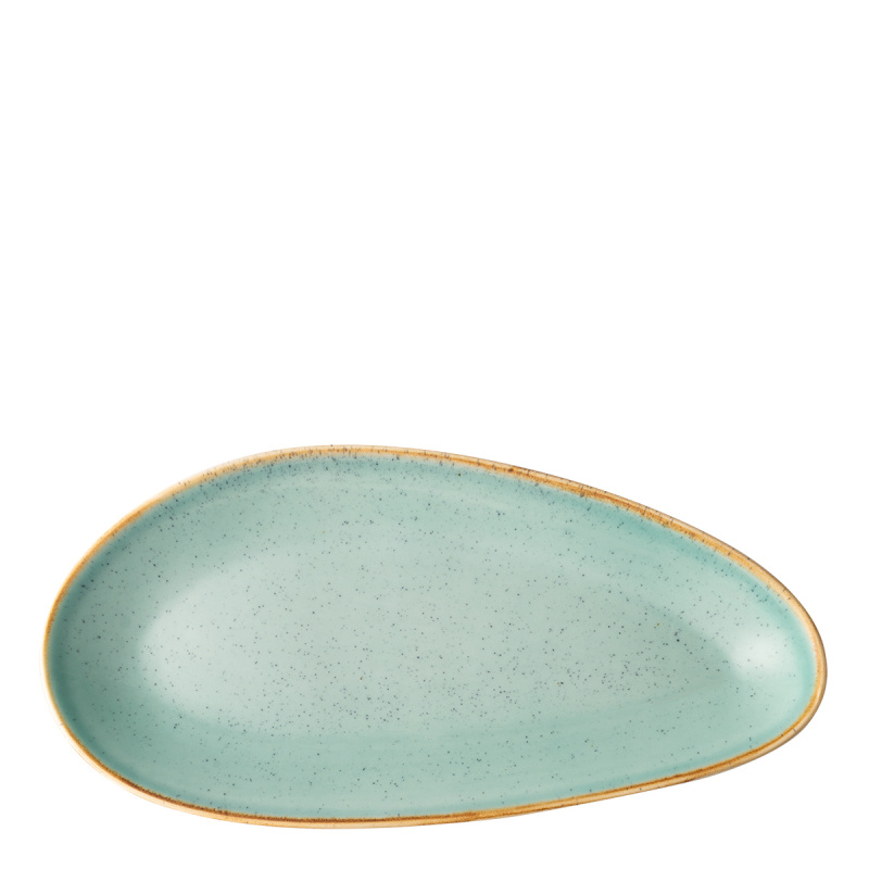 Tanier oválny Sand tyrkysový 41 cm – Gaya