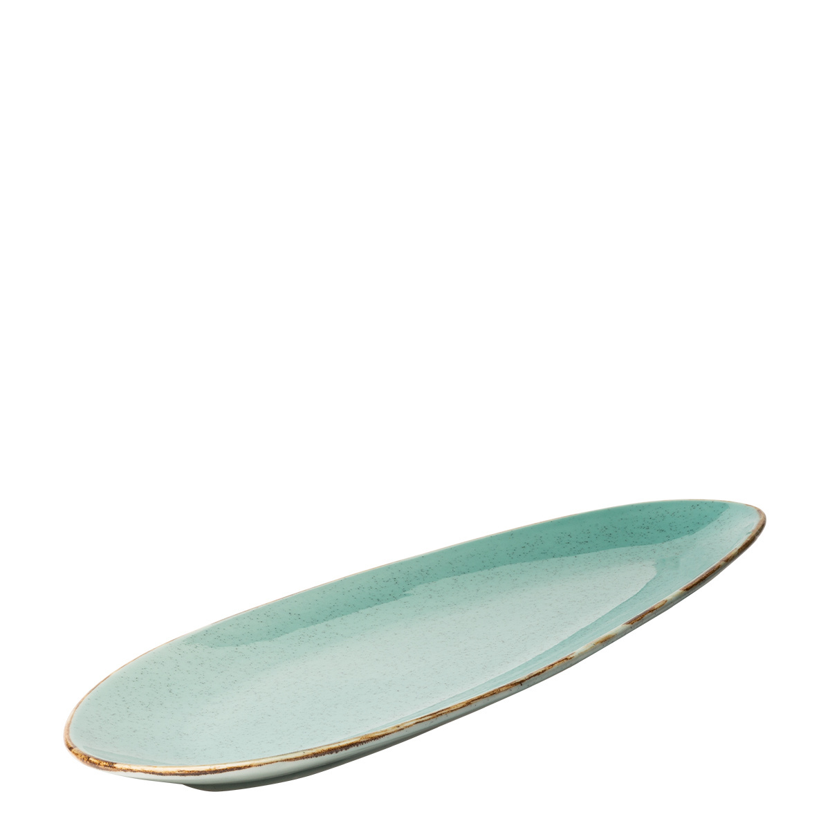 Tanier oválny Sand tyrkysový 41 cm – Gaya