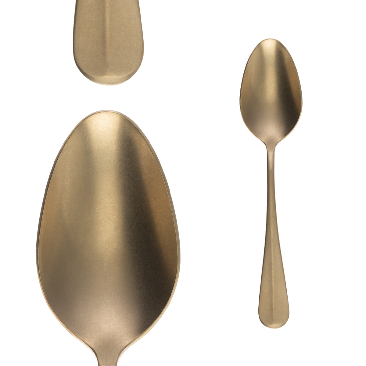 Príborový set 30 ks - Baguette Vintage PVD Champagne Stone Wash