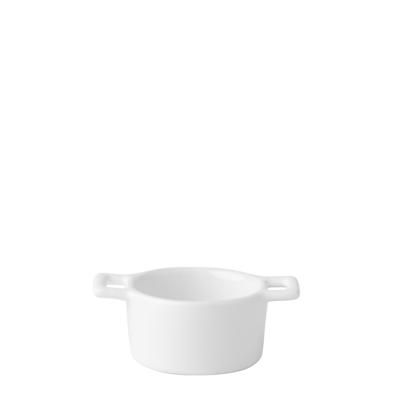 Miska Flowl Atelier biela s rúčkami ø6 cm - Gaya