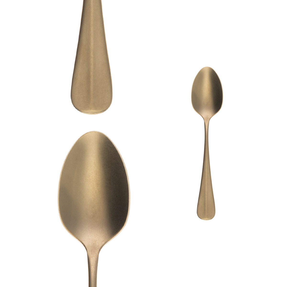Príborový set 16 ks - Baguette Vintage PVD Champagne Stone Wash
