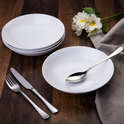 Hlboký tanier coupe 20,5 cm set 4 ks - Basic
