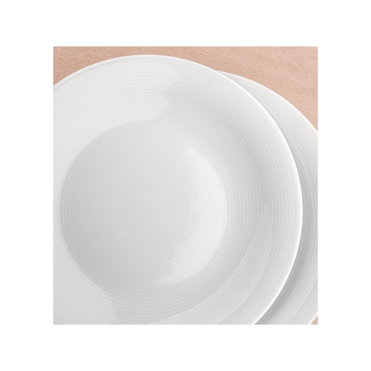 Dezertný tanier 21 cm set 4 ks - Basic Chic