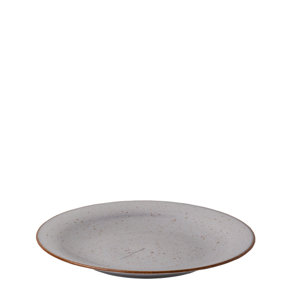 Tanier plytký 25 cm sivý - Hotel Inn Chic farebný