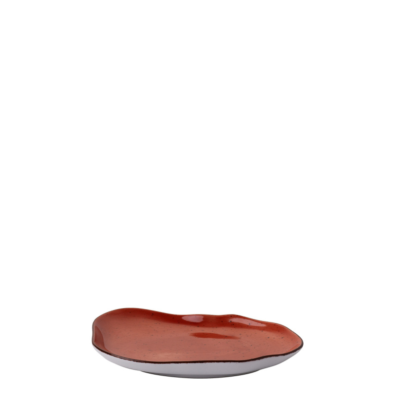 Tanier plytký 17 cm červený - Hotel Inn Chic farebný