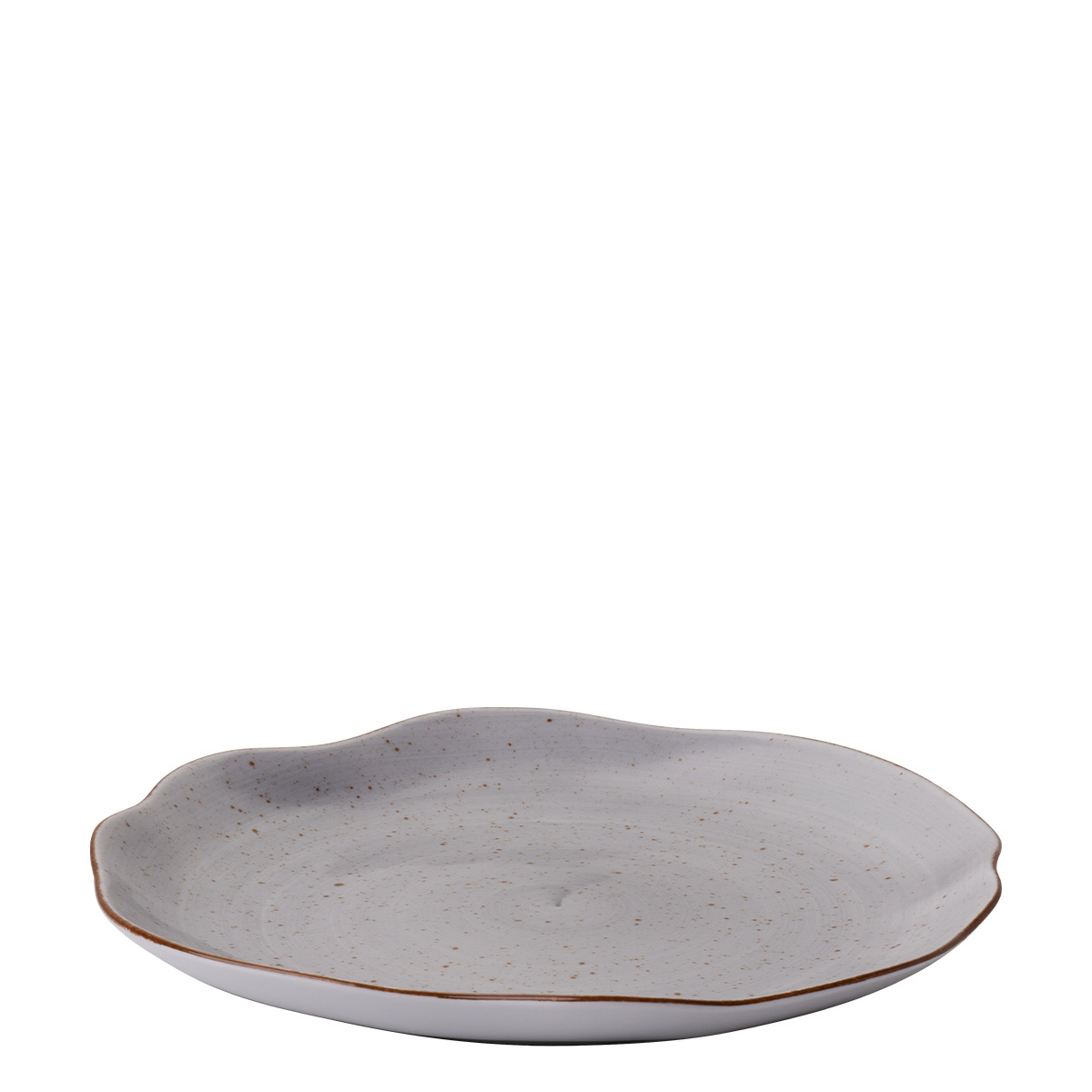 Tanier plytký 28 cm sivý - Hotel Inn Chic farebný