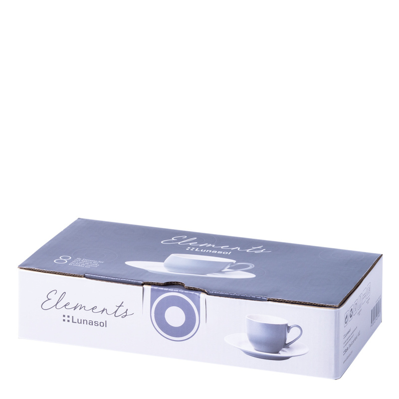 Mokka set 8 ks 90 ml – Elements East grey