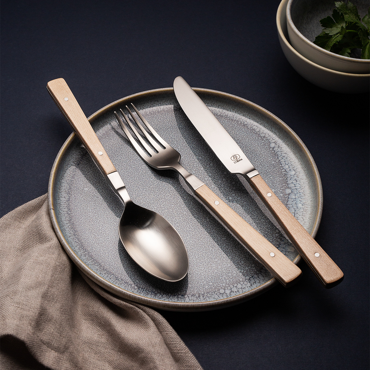 Príborový set 24 ks – Image Maple Wood