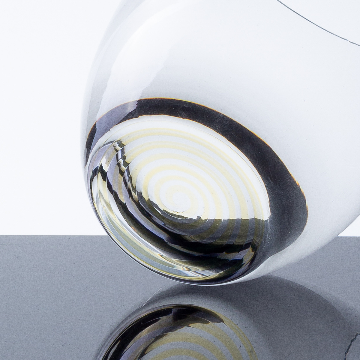 Poháre tumbler 460 ml so žltým špirálovým dnom 6 ks - Optima Glas Lunasol