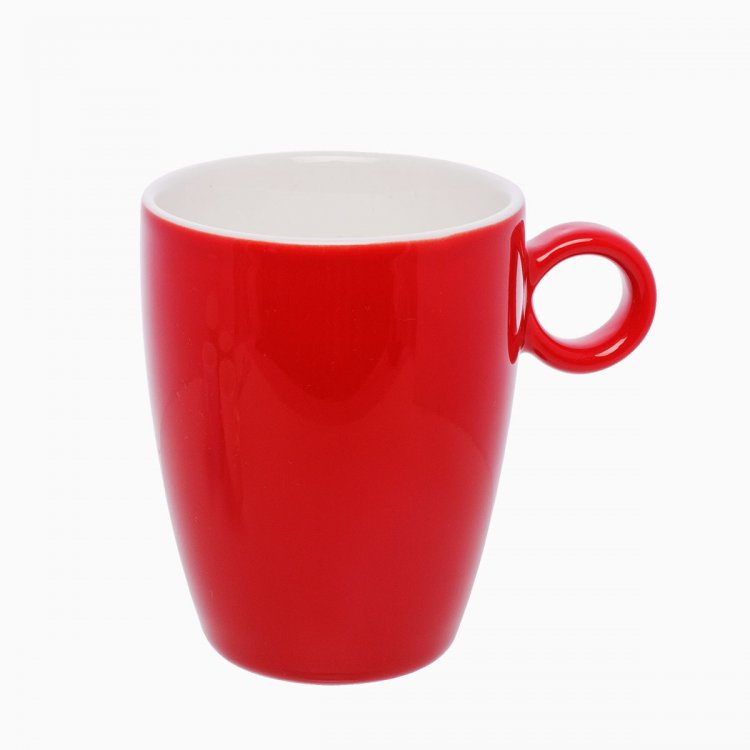 Kávová šálka vysoká červená 190 ml - RGB