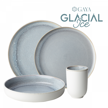 Porcelánový set 16 ks - Gaya Atelier Glacial Ice