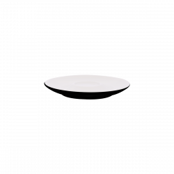 Podšálka na espresso čierna 12,5 cm – RGB