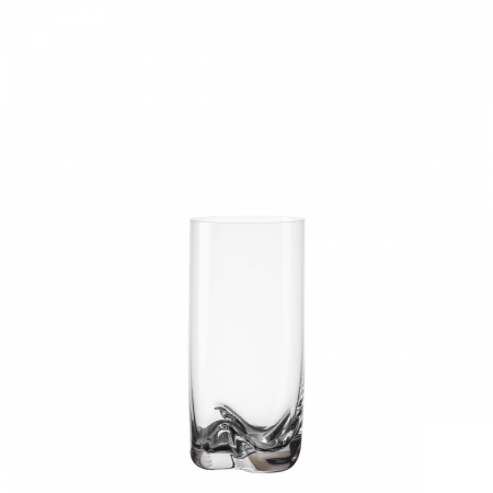 Poháre so sivým dnom Long drink 350 ml set 6 ks - Anno Glas Lunasol Color