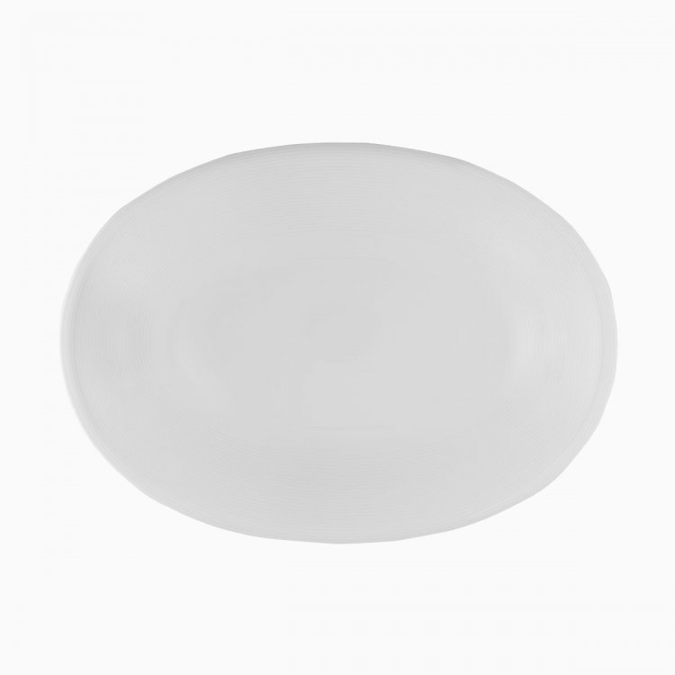 Oválny tanier 33 cm set 2 ks - Basic Chic