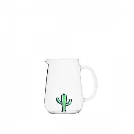 Džbán so zeleno-bielym kaktusom 1.75 l