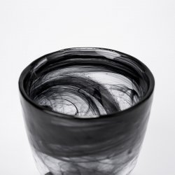 Sklenený set čierny 25 ks - Elements Glass