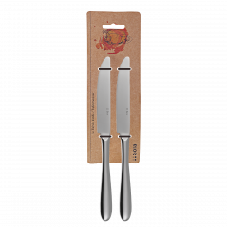 Nôž s dutou rúčkou set 2ks – Basic Alpha