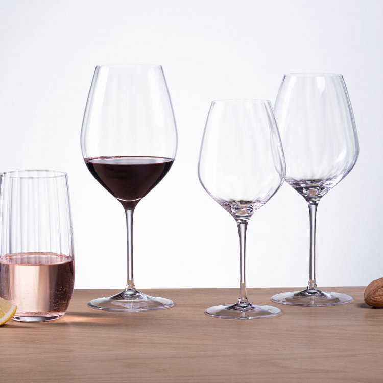 Poháre na červené víno 570 ml set 6 ks - Optima Line Glas Lunasol