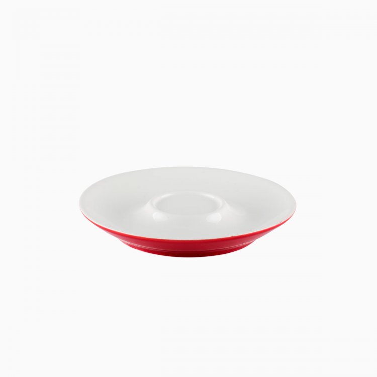 Lunasol - Podšálka na kávu/čaj červená 15 cm - RGB (451471)