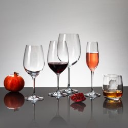 Poháre na červené víno 650 ml set 4 ks - Benu Glas Lunasol META Glass