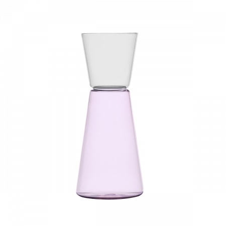 Džbán ružová/priehľadný 750 ml