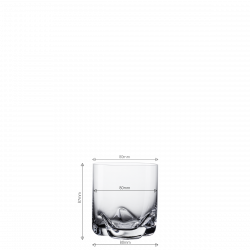 Poháre Tumbler 300 ml set 4 ks - Anno Glas Lunasol META Glass